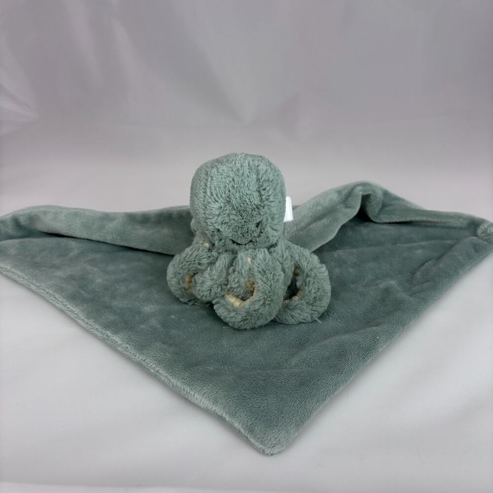 Jellycat Plush Odyssey Octopus Baby Soother Security Blanket Lovey